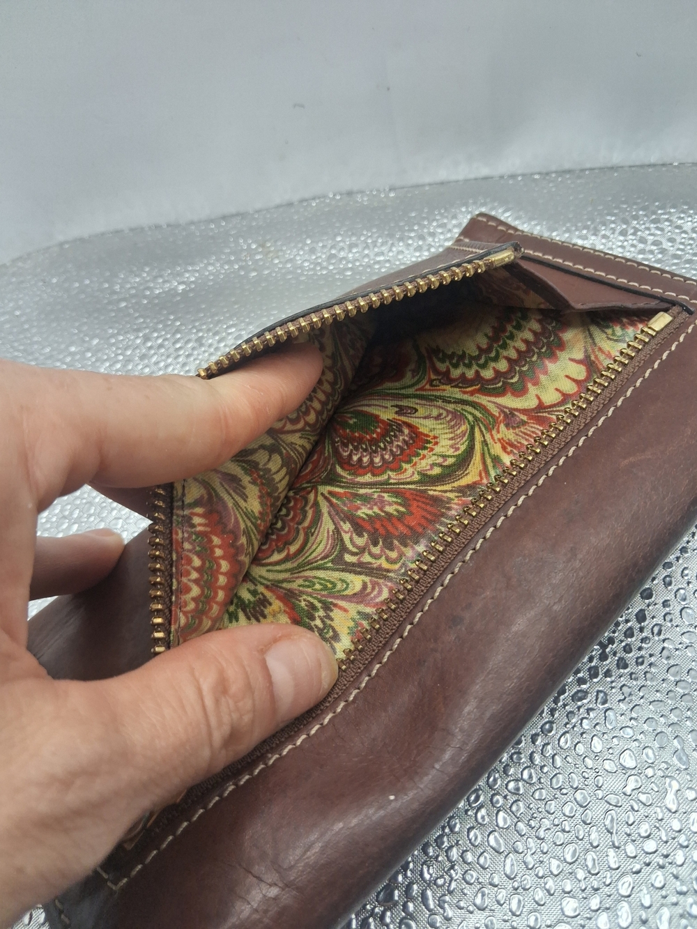 Dooney & Bourke Brown Leather Wallet - Picture 12 of 12